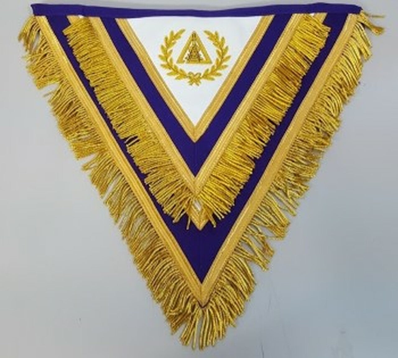 Cryptic (Royal & Select Masters) Grand Council Apron with Fringe - Canadian Constitution (Ontario and West)