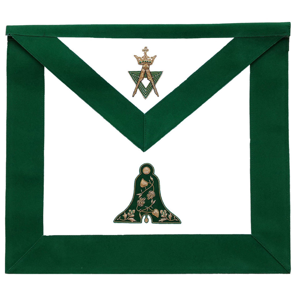 Allied Masonic Degrees Senior Warden Apron - American Constitution. 41x35 cm