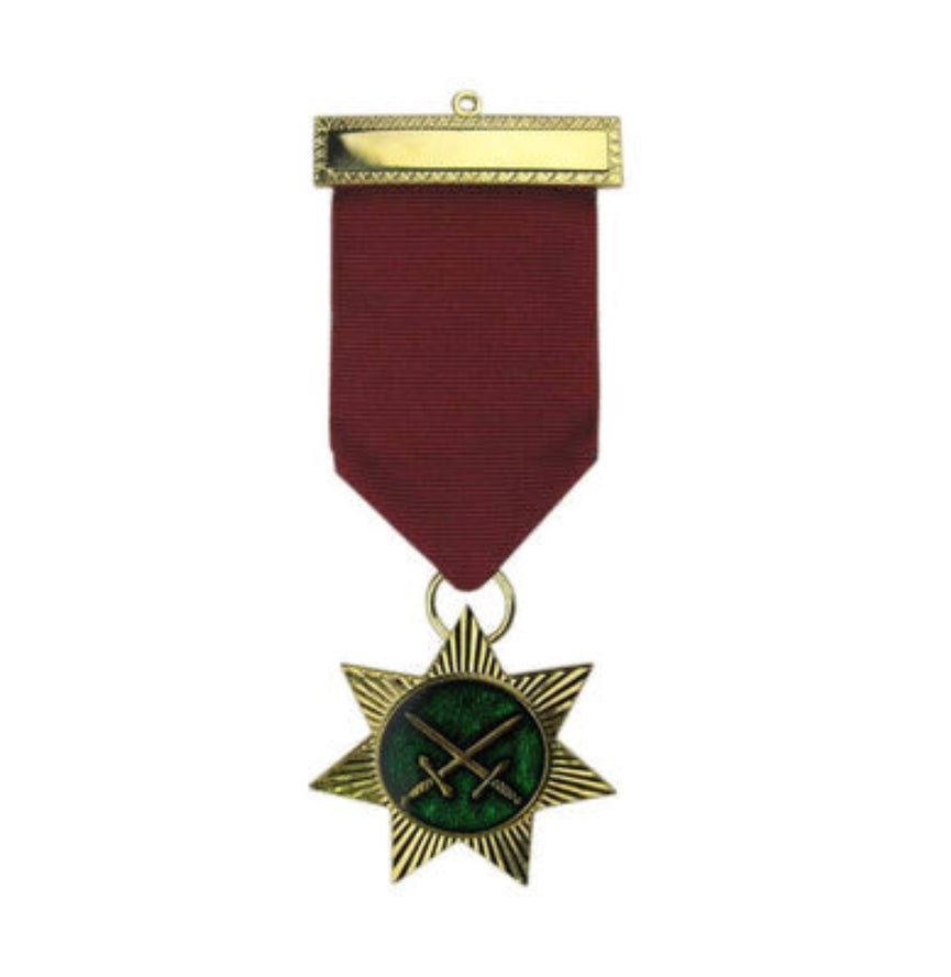 Red Cross Knights Member Breast Jewel - Scottish Constitution