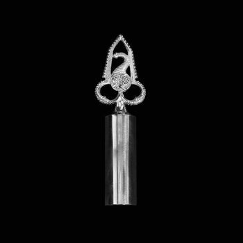 Steward Golden Silvered Wand Top - American Constitution (York Rite, Blue Lodge)