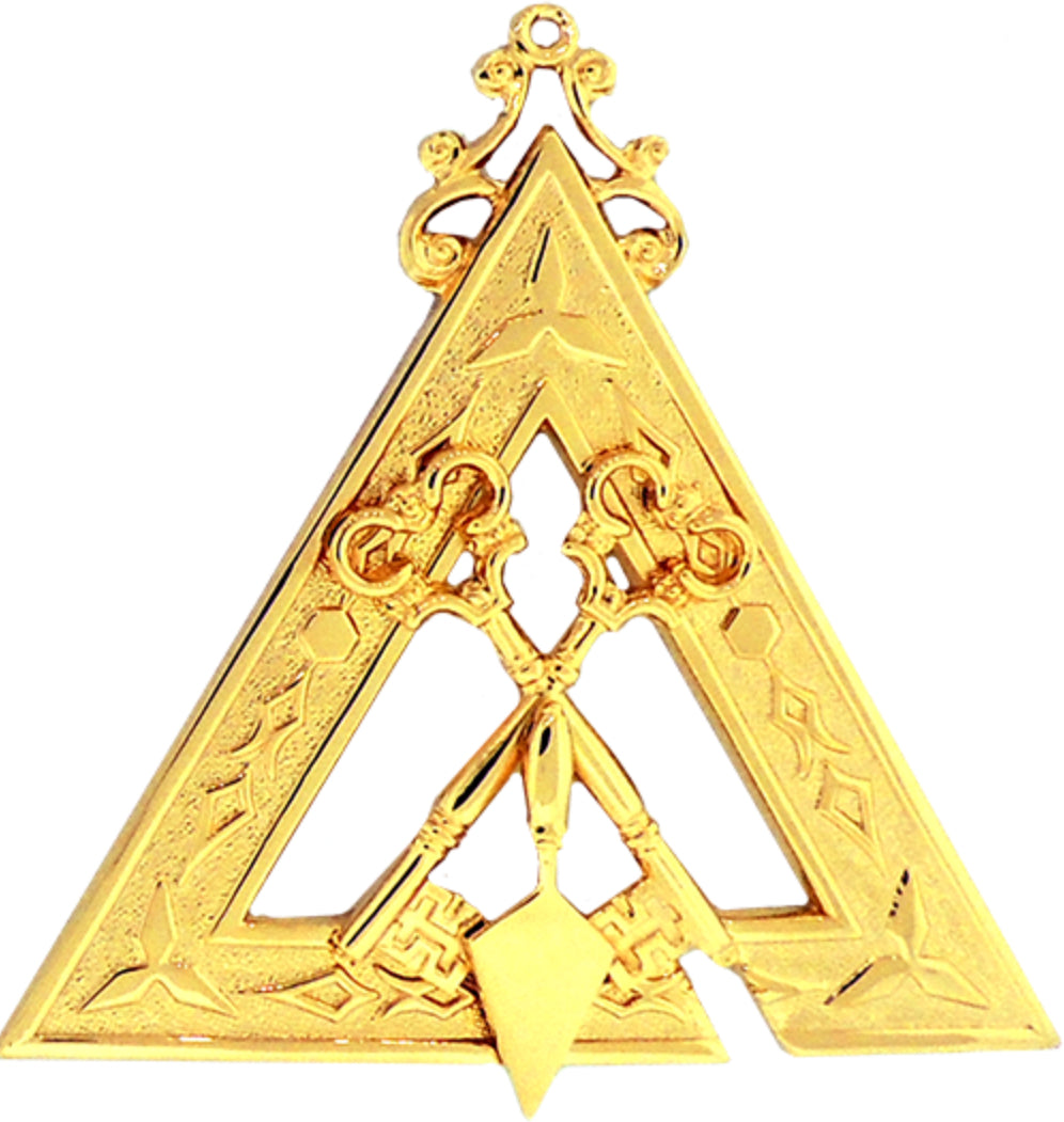 Cryptic (Royal & Select Masters) Treasurer Collar Jewel - American Constitution