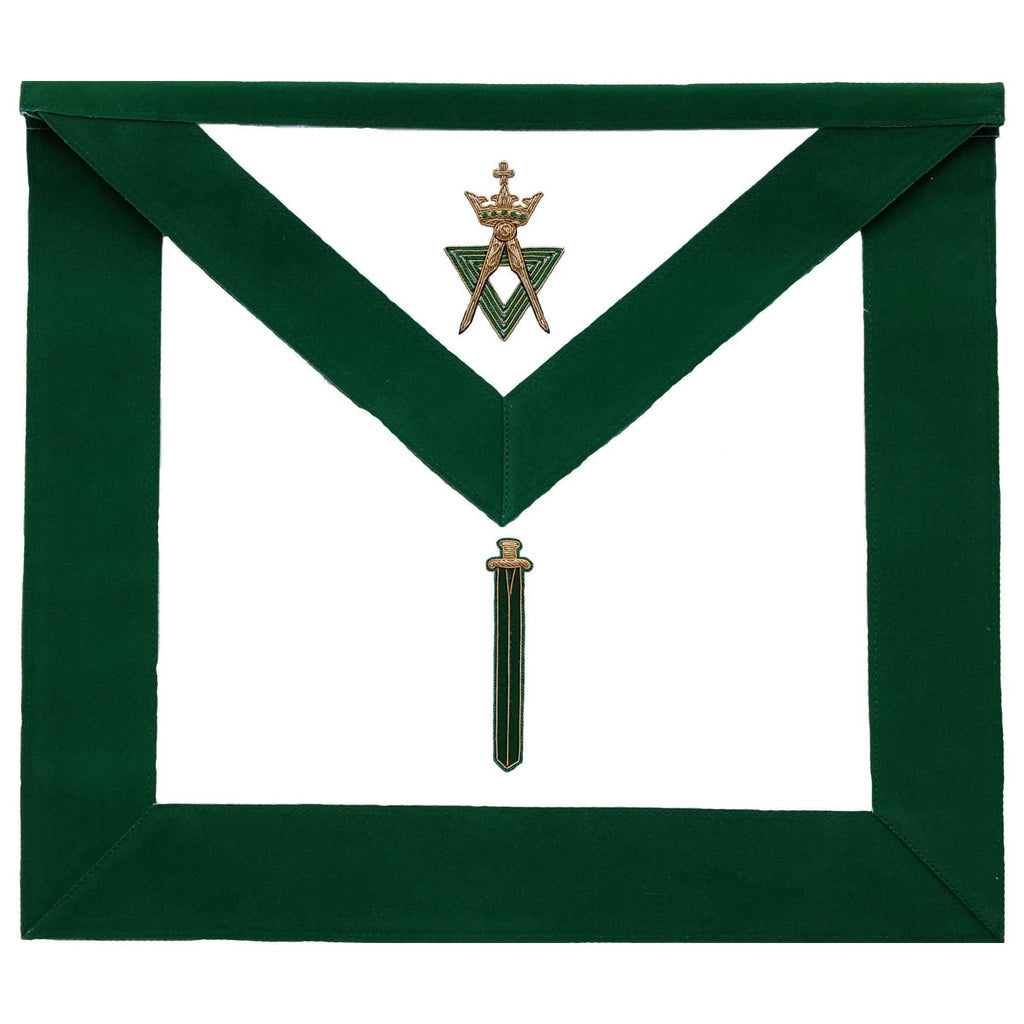 Allied Masonic Degrees Sentinel Apron - English Constitution. 41x35 cm