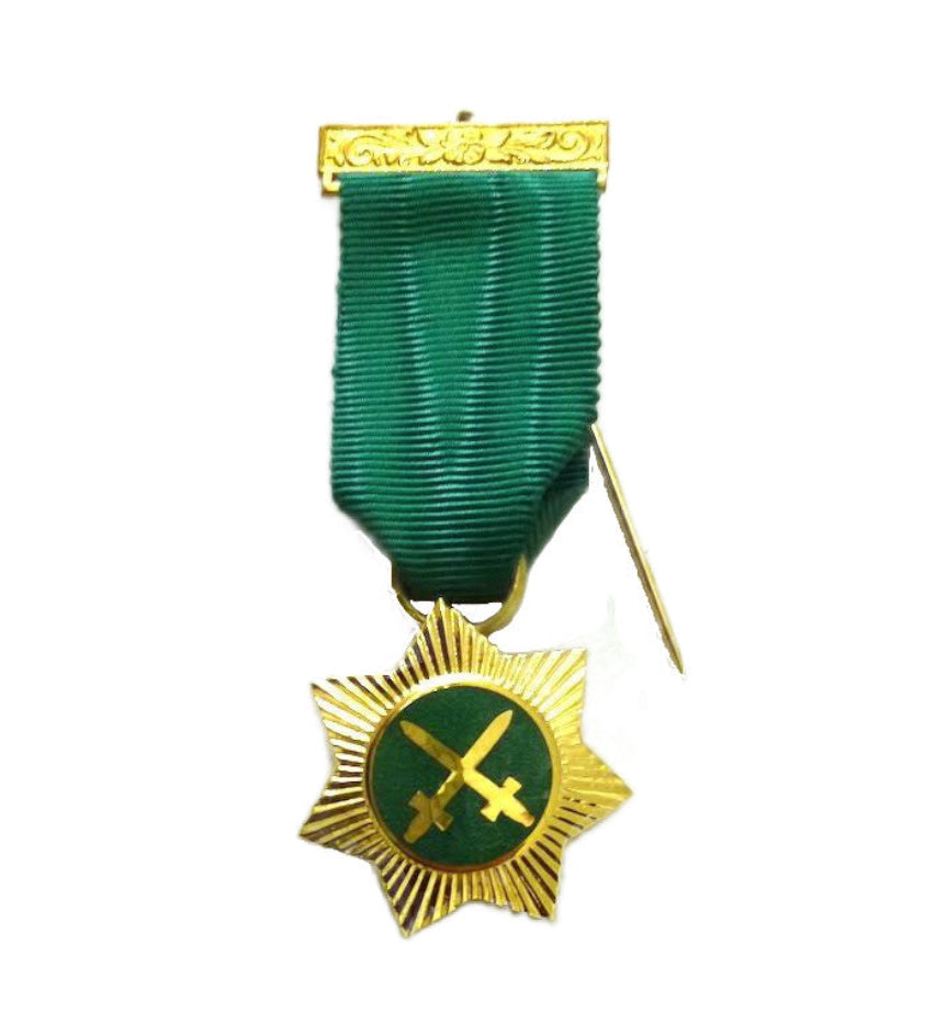 Knight Mason Member Breast Jewel - Irish Constitution