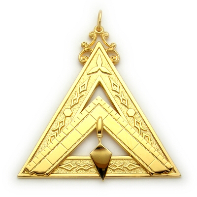 Cryptic (Royal & Select Masters) Master Collar Jewel - American Constitution