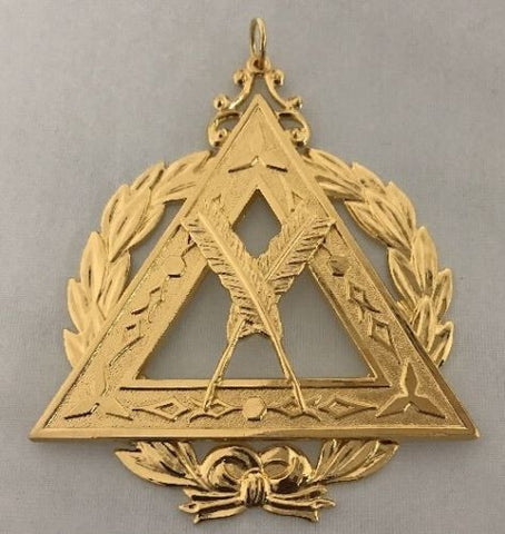 Royal Arch Grand Secretary Collar Jewel - American Constitution