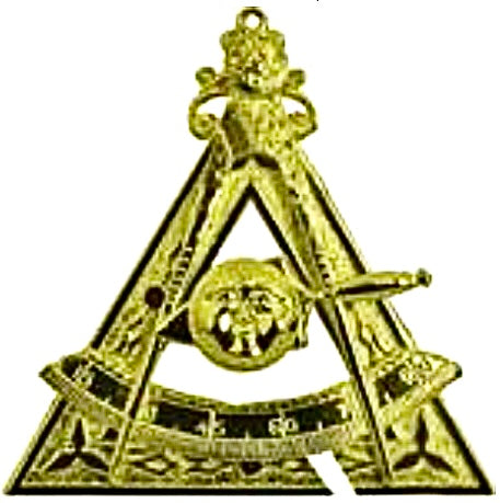 Cryptic (Royal & Select Masters) Past Illustrious Master Collar Jewel  2 - American Constitution