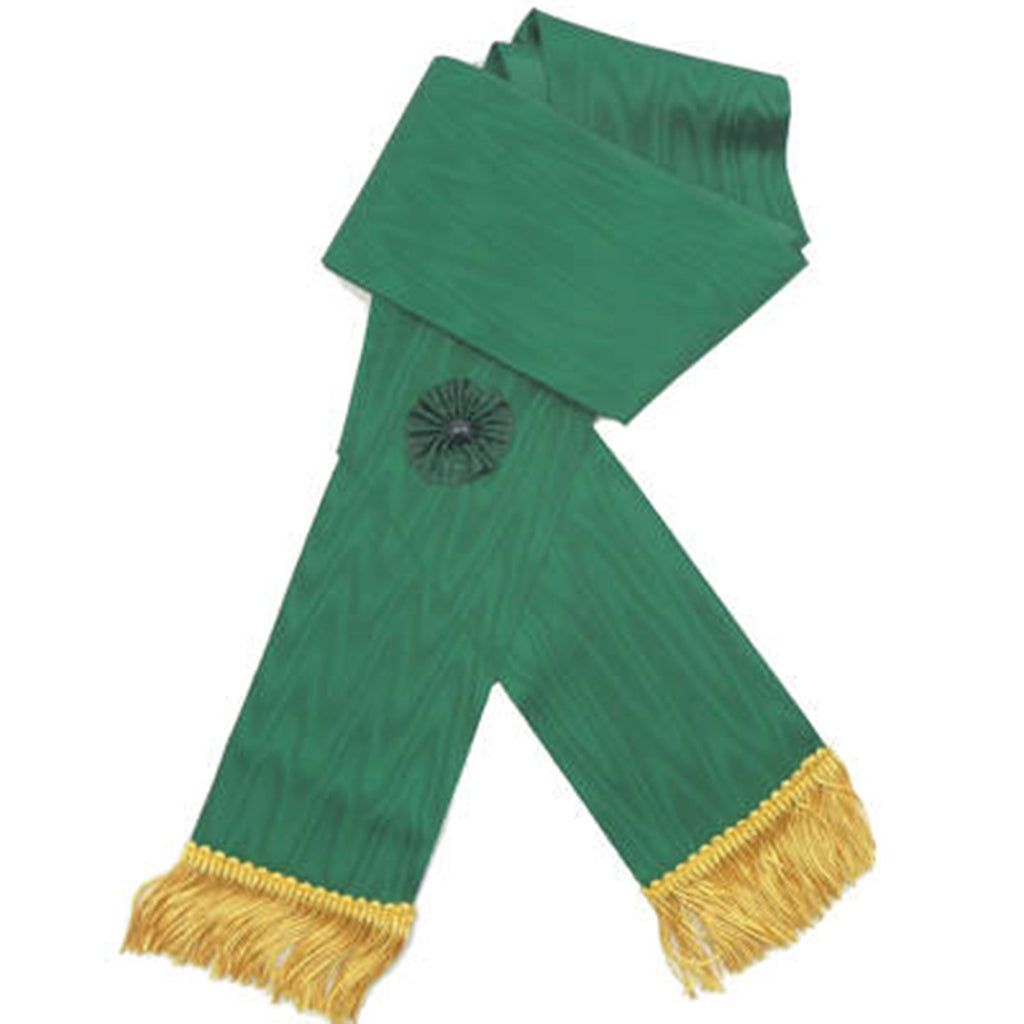 Knight Mason Sash (Green) - Irish Constitution