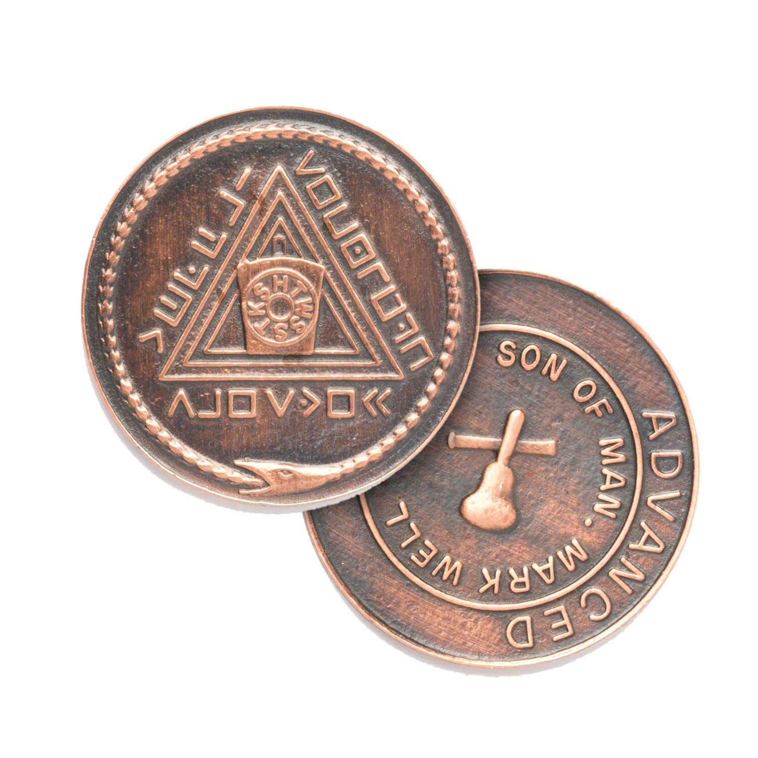 Mark Master Mason Token - English Constitution