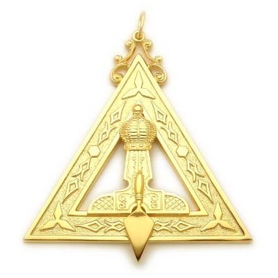 Cryptic (Royal & Select Masters) Deputy Master Collar Jewel - American Constitution