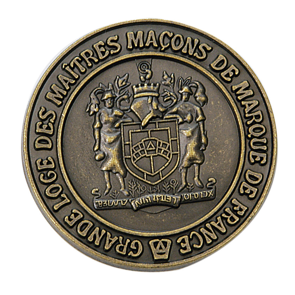 Mark Master Mason Token - France (G.L.N.F.)