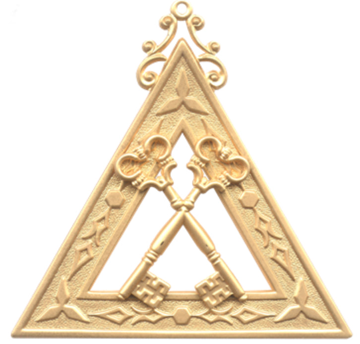 Royal Arch Treasurer Collar Jewel - American Constitution