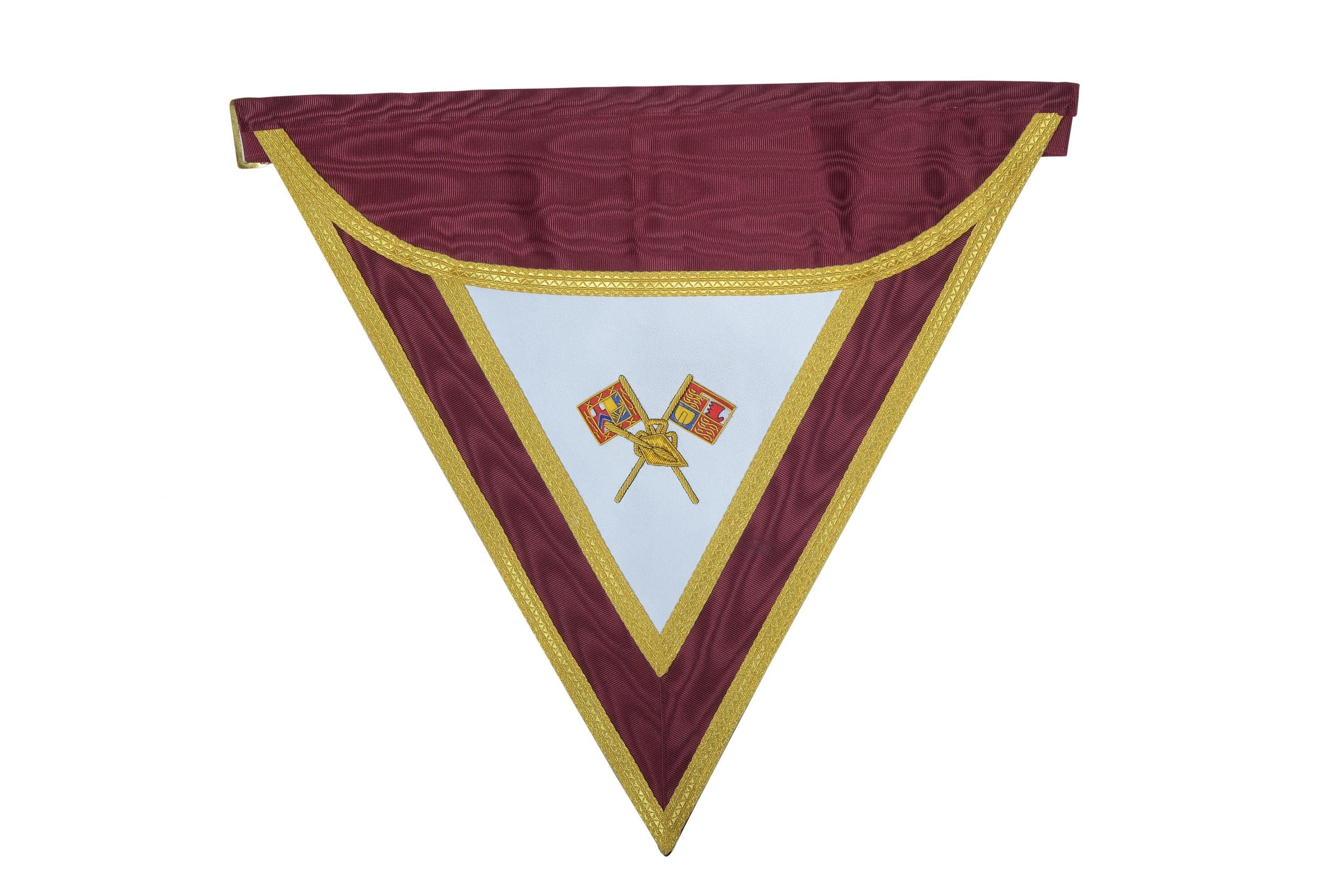 Royal & Select Masters Grand Council Officer Apron - English Constitution