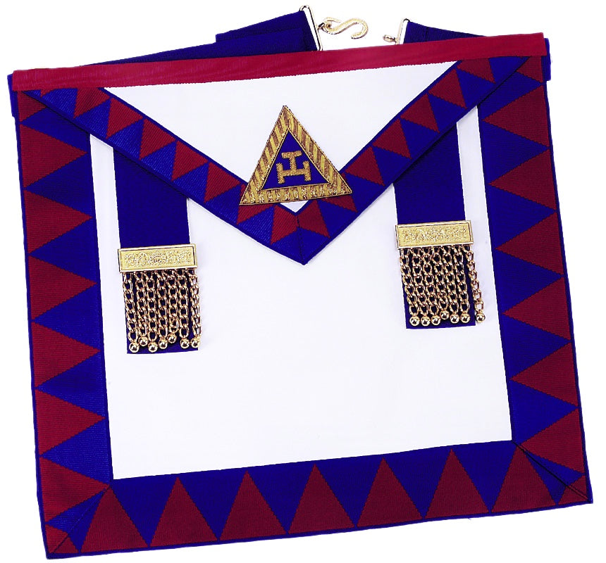 Royal Arch Provincial Apron - Scottish Constitution. 41x34cm