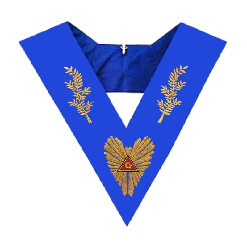 Worshipful Master Collar York Rite, Blue Lodges - France (G.L.N.F.)