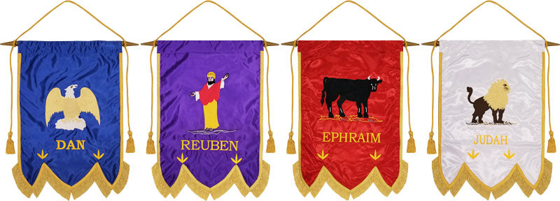 Set 4 Royal Arch Banners - American Constitution