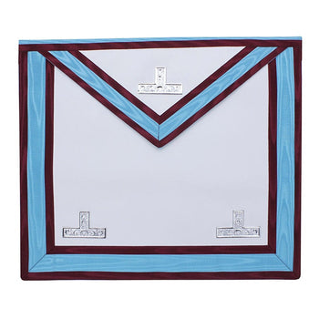 Mark Worshipful Master Apron - English Constitution. 41x35 cm