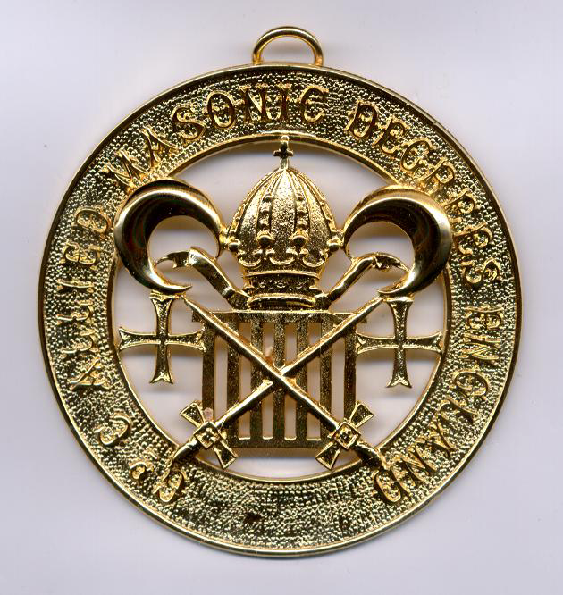 Allied Masonic Degrees Grand Officer Collar Jewel - English Constitution