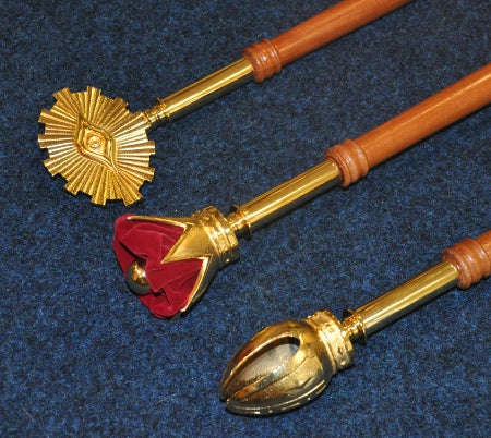 Set 3 Royal Arch Principal Scepters - English Constitution