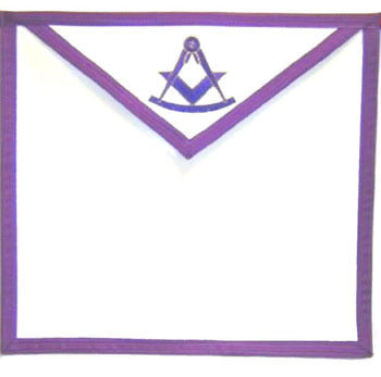 Royal Arch Virtual Past Master Working Apron - American Constitution. 41x35 cm