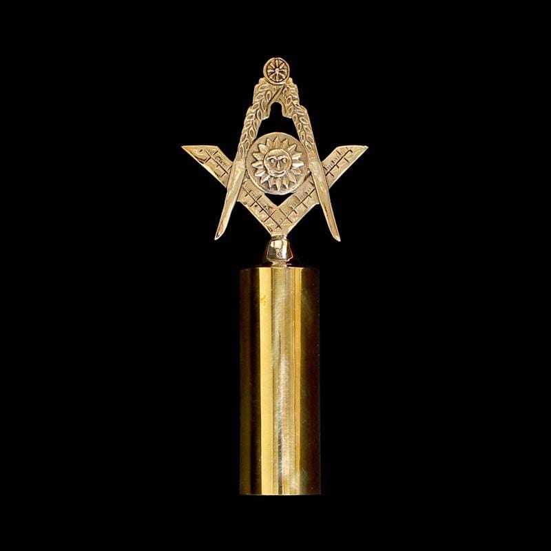 Senior Deacon Golden Wand Top - American Constitution (York Rite, Blue Lodge)